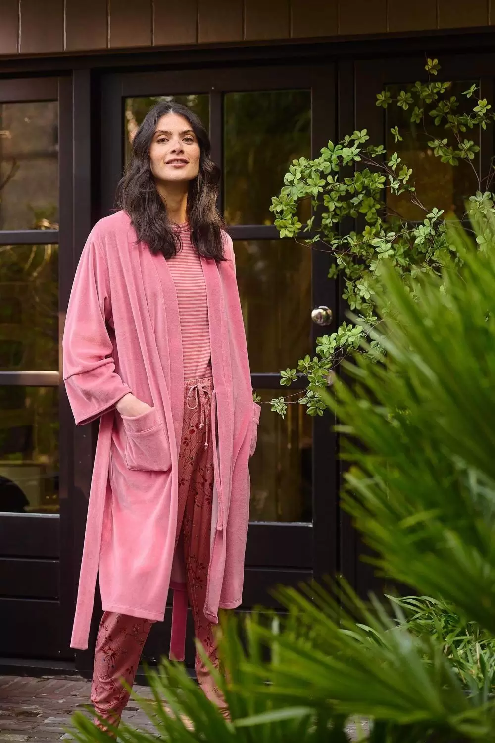 Image of Naiomi Velvet Kimono