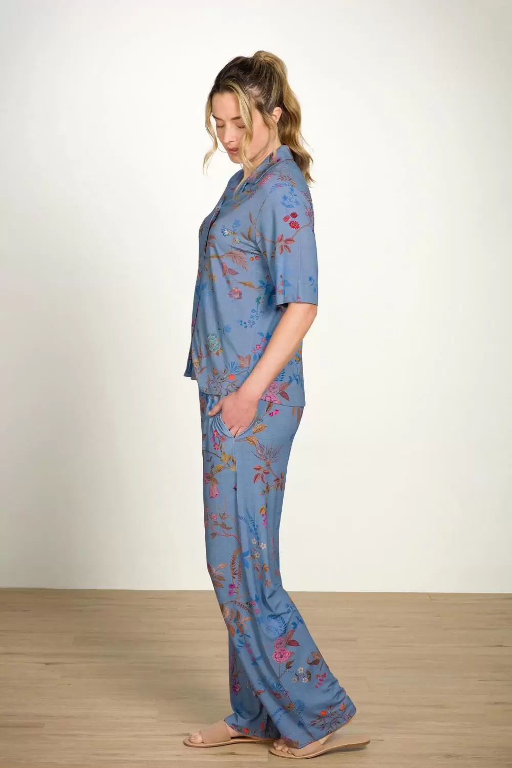Imagine pt. Pantaloni Belin Bodhi Flower