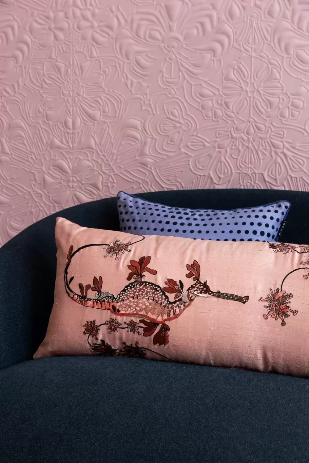 Imagine pt. Față de pernă decorativă Blooming Seadragon