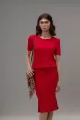 Image of Knitted Pencil Skirt