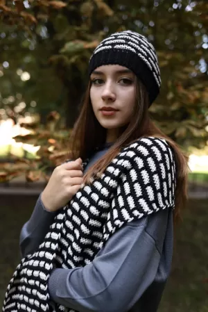 Fular tricotat Bega