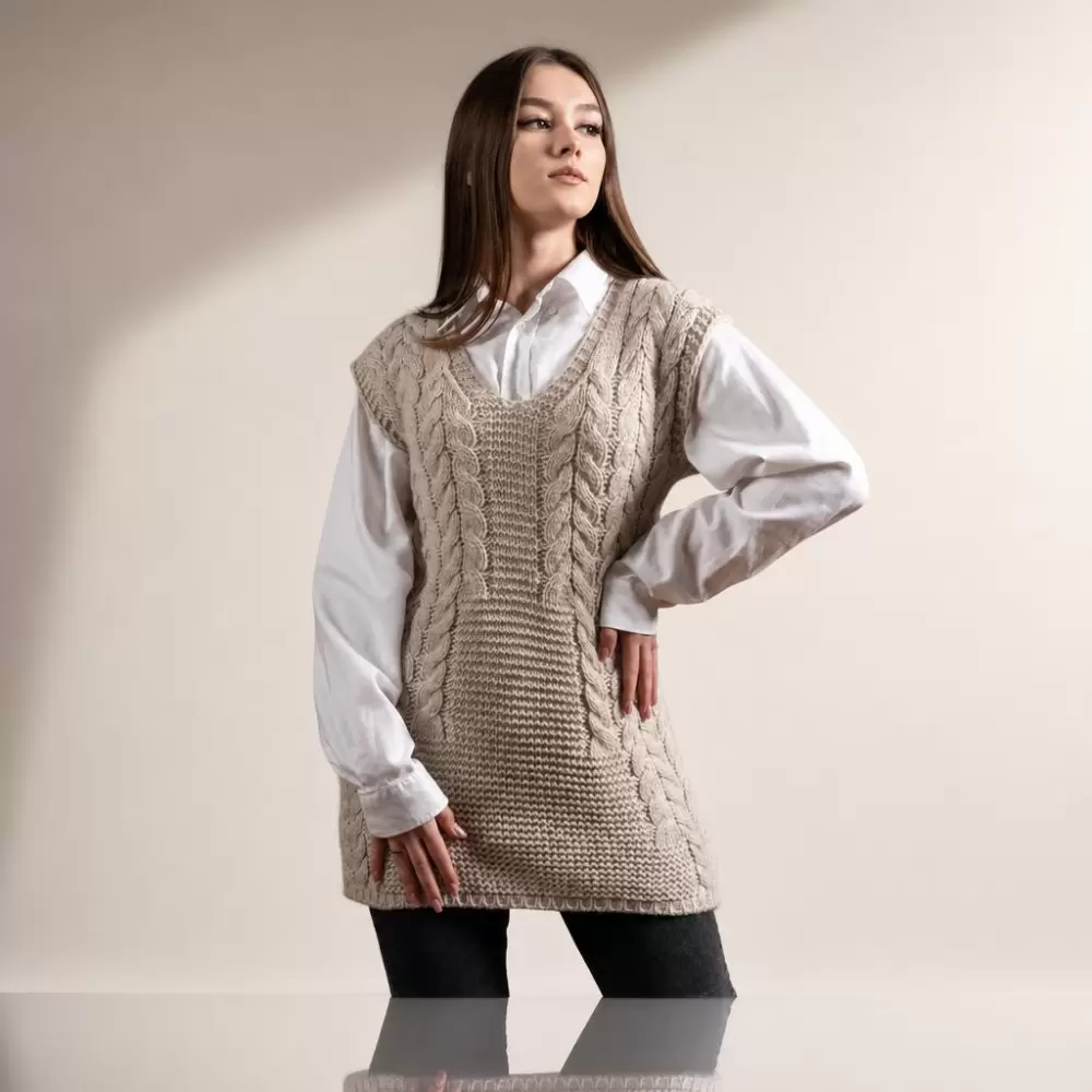 Imagine pt. Tunică tricotată Traforato