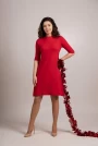 Image of Knitted Flare Midi Dress