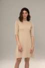 Image of Knitted Flare Midi Dress