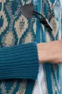 Imagine pt. Cardigan tricotat cu guler şal