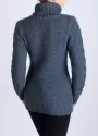Imagine pt. Pulover tricotat cu guler înalt Roll