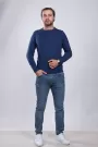 Image of Knitted R-neck Sweater