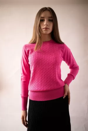 Pulover clasic tricotat