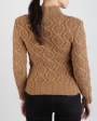 Image of Ucb Knitted Sweater with Stand Collar