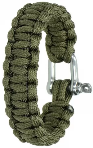 Браслет Paracord bracelet with shackle