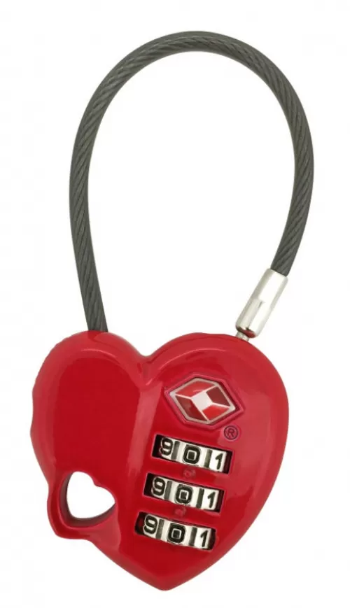 TSA Heart Hiking Keychain