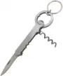 Image of 3-function Corkscrew Opener SS Hiking Keychain