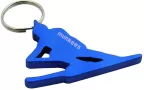 Image of Bottle Opener - Skier Hiking Keychain