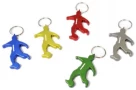 Image of Bottle Opener - Football Player Hiking Keychain