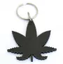 Image of Bottle Opener - Cannabis Leaf Hiking Keychain