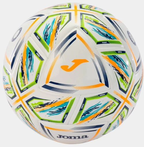 Minge de fotbal HALLEY II BALL WHITE ORANGE T4