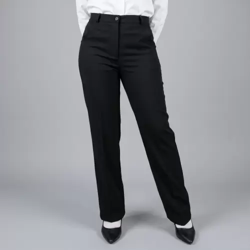 Trousers  flared from the knee