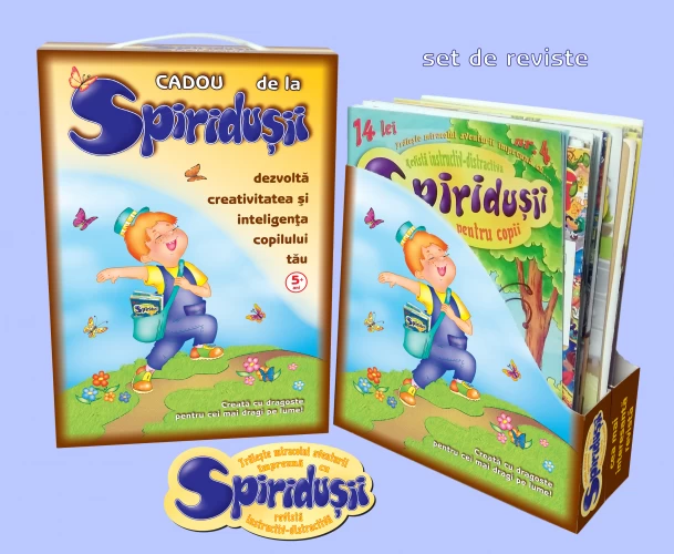 Set de colecţie reviste Spiriduşii