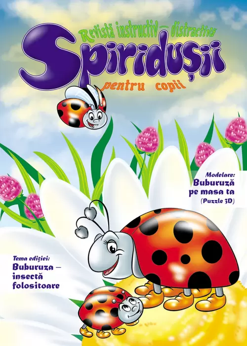 eSpiriduşii-02. Buburuza – insectă folositoare