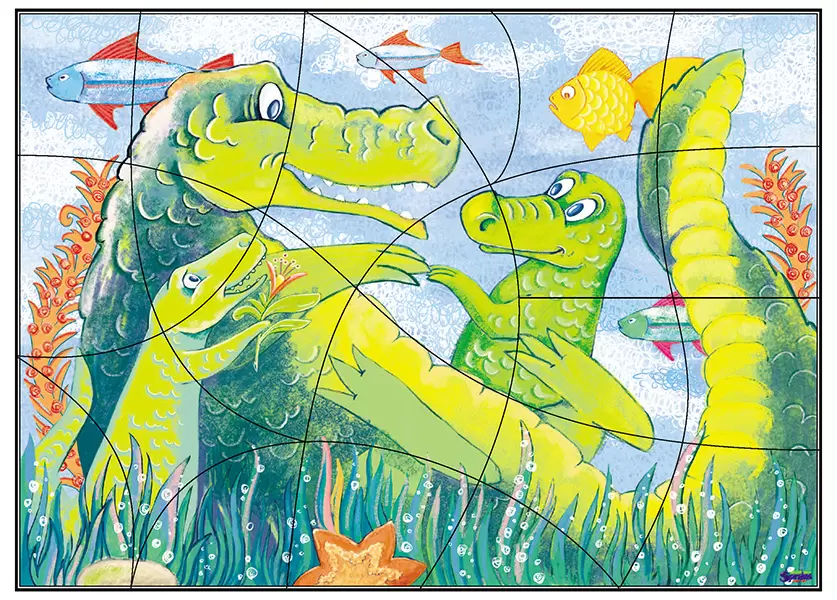 Imagine pt. eSpiriduşii-12. Crocodilul – urmaşul dinozaurului