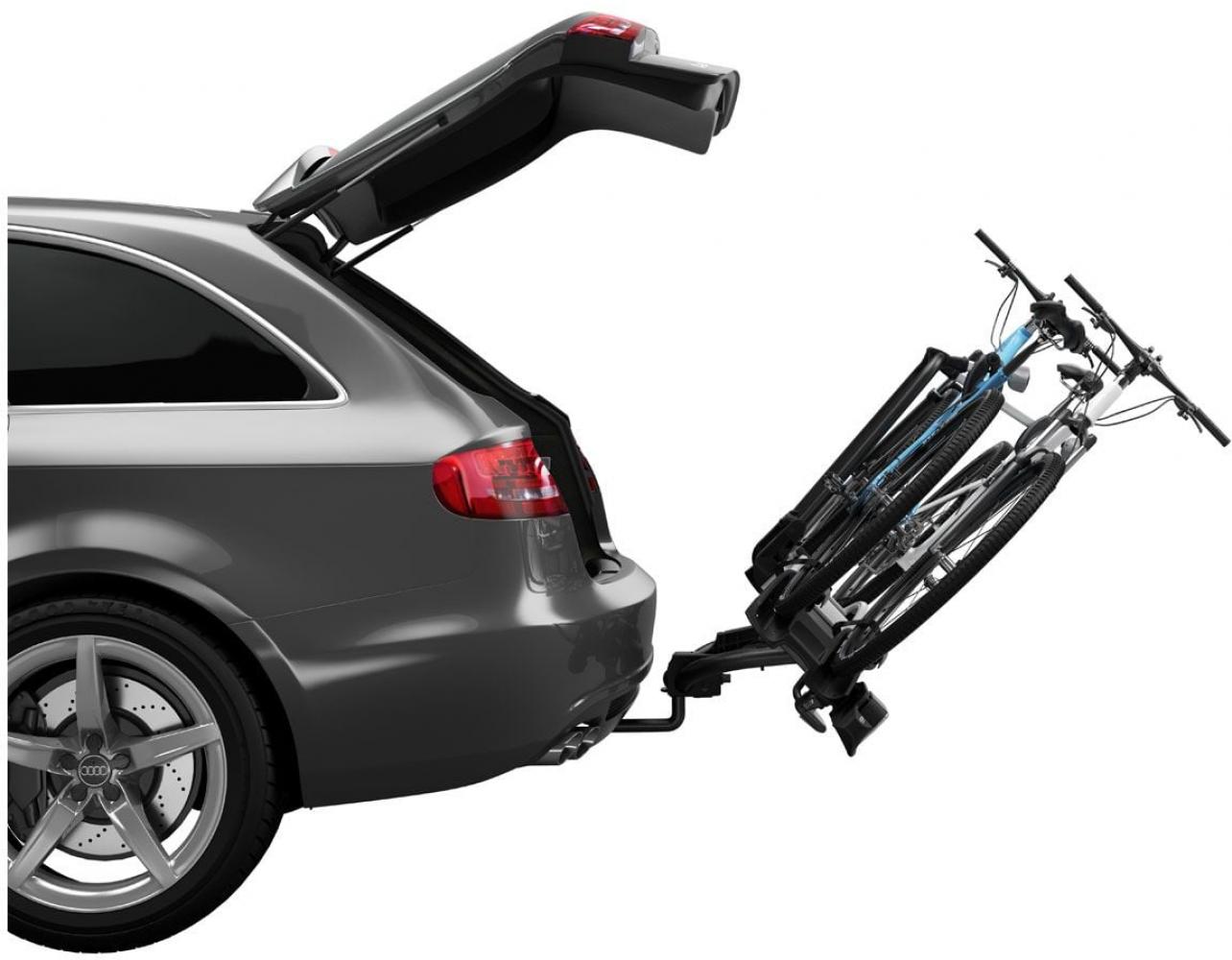 Thule VeloCompact 2 7-pin 925001 on car side tilt