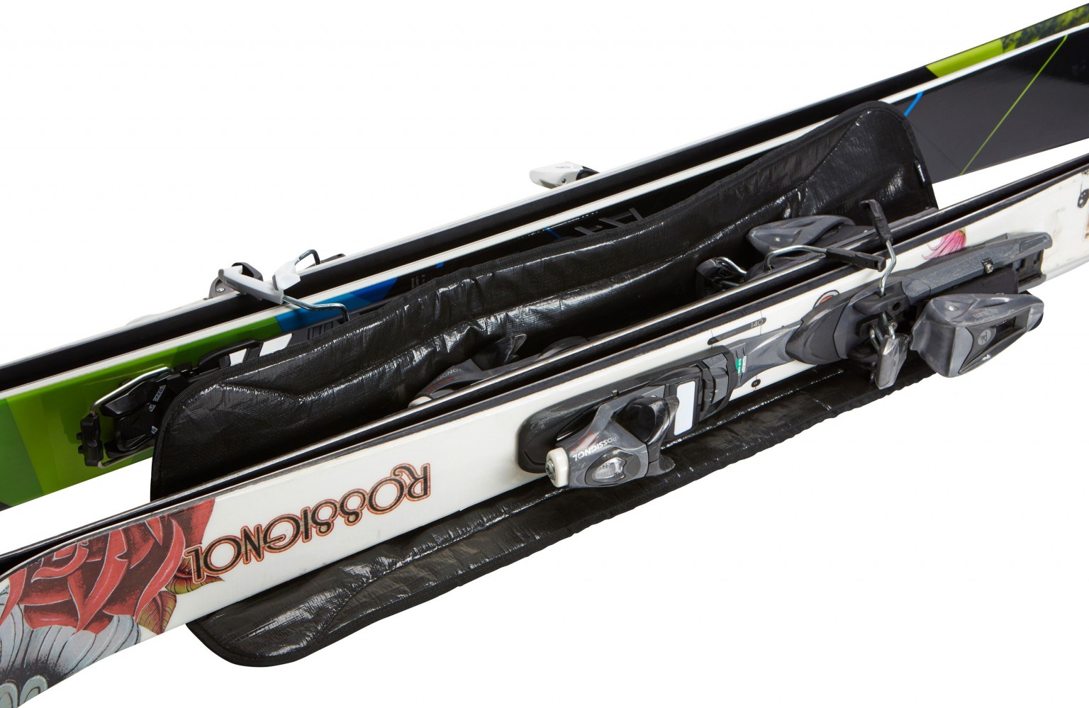 Thule RoundTrip Ski Roller 175cm Dark Slate 3204365 padded dividerr
